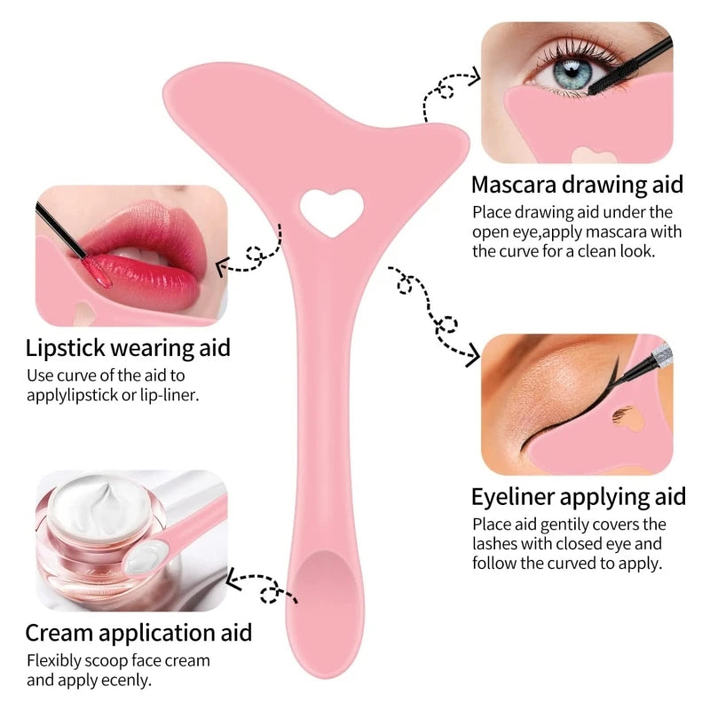 Eyeliner Stencil Wing Tips Silicone Makeup Tool