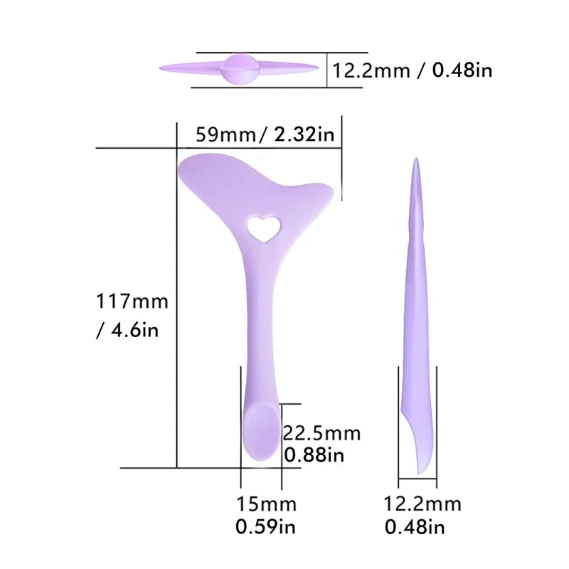 Eyeliner Stencil Wing Tips Silicone Makeup Tool