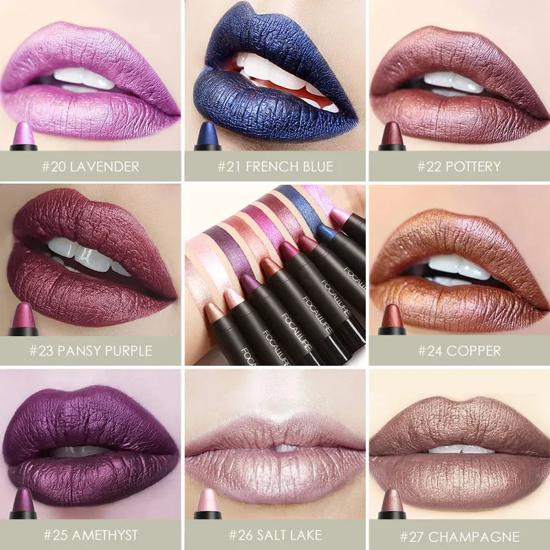 FOCALLURE Matte Lipstick Pen Sexy Waterproof Long Lasting